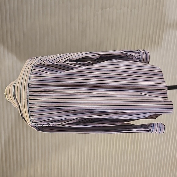 Bugatchi Uomo Multicolor Striped Long Sleeve Button Down Shirt Men’s - Picture 6 of 9